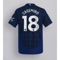 Camiseta Manchester United Casemiro #18 Visitante Equipación 2024-25 manga corta